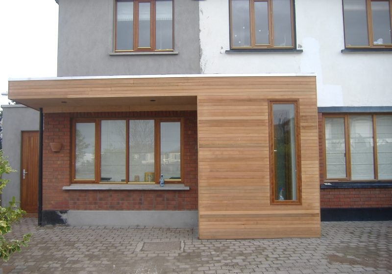 house with a new front porch