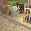 decking with railings